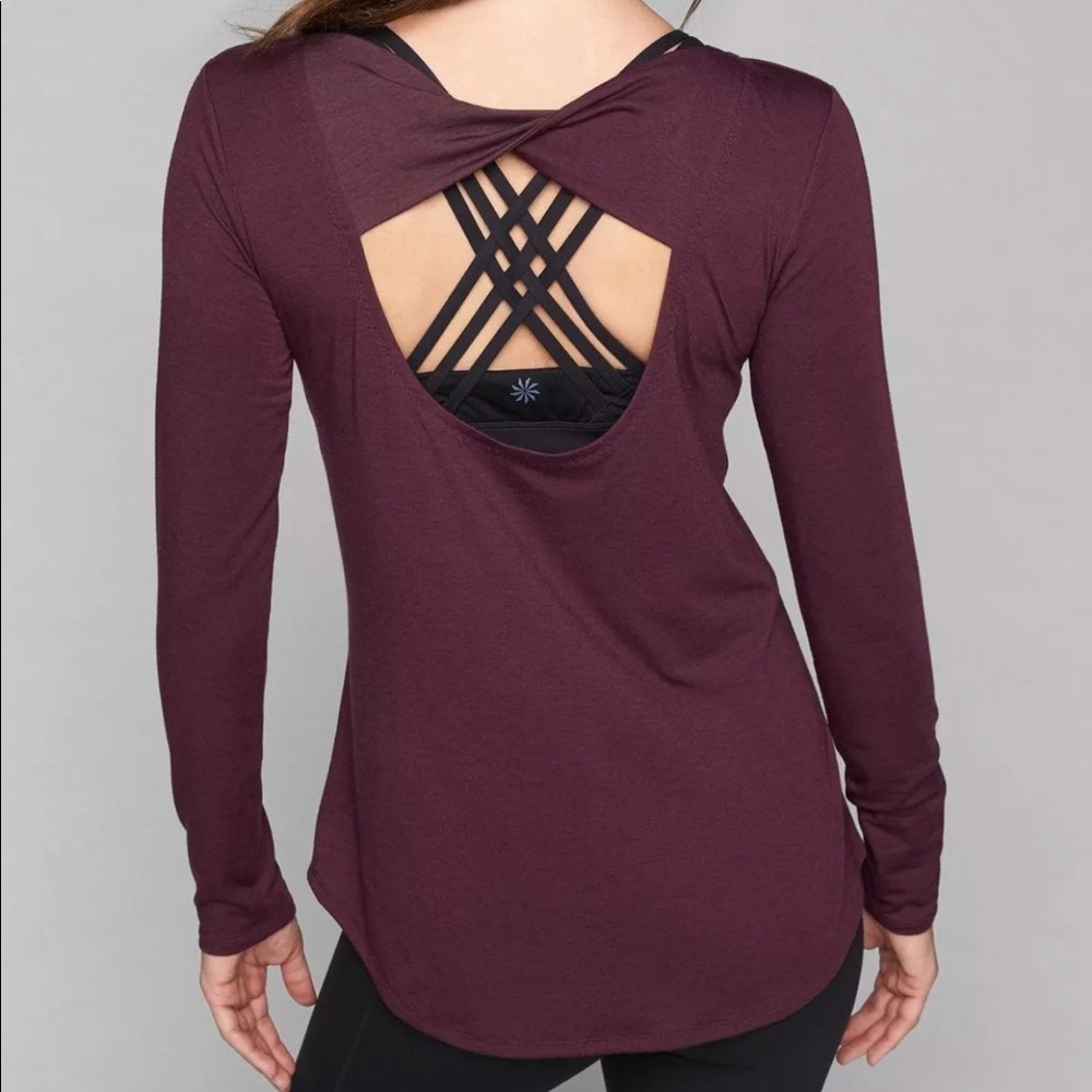 Athleta | Open Back Flexlight Top XS
